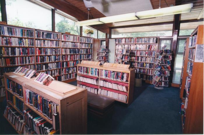 Interior of the Ottawa Hills Branch Library