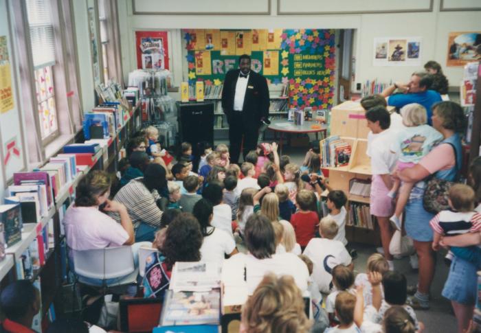 Children's program at the Creston Branch Library