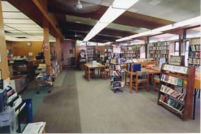 Interior of the Ottawa Hills Branch Library