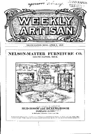 Weekly Artisan, April 2, 1910