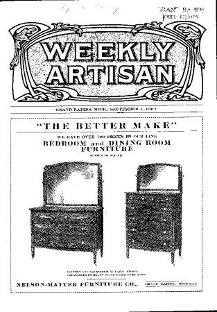 Weekly Artisan, September 4, 1909
