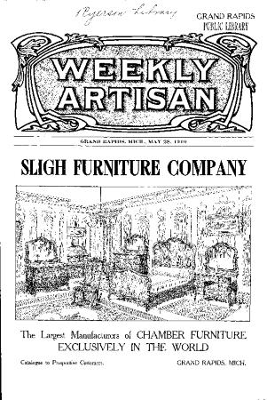 Weekly Artisan, May 28, 1910