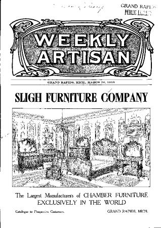 Weekly Artisan, March 26, 1910