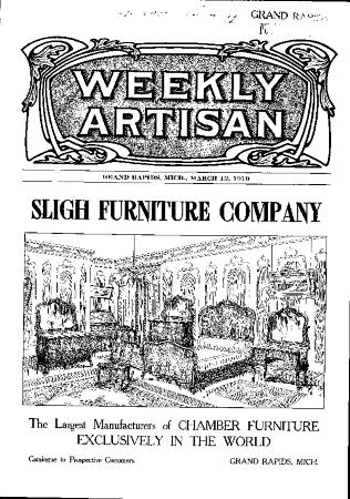 Weekly Artisan, March 12, 1910