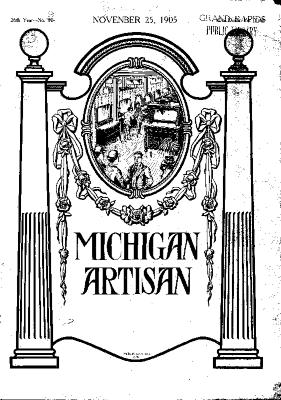 Michigan Artisan, November 25, 1905