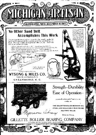 Michigan Artisan, December 10, 1905