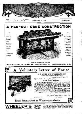 Michigan Artisan, February 10, 1907