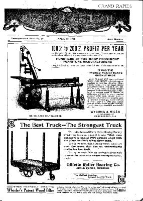 Michigan Artisan, April 10, 1907