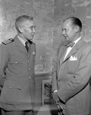 Allen, C.D., Naval reunion at Peninsular Club