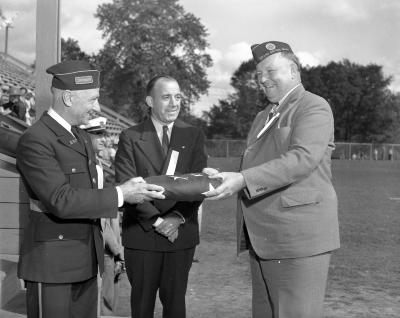 American Legion, Flag raising--Valley Field