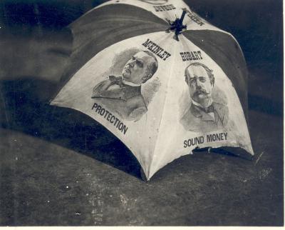 William McKinley Campaign Umbrella