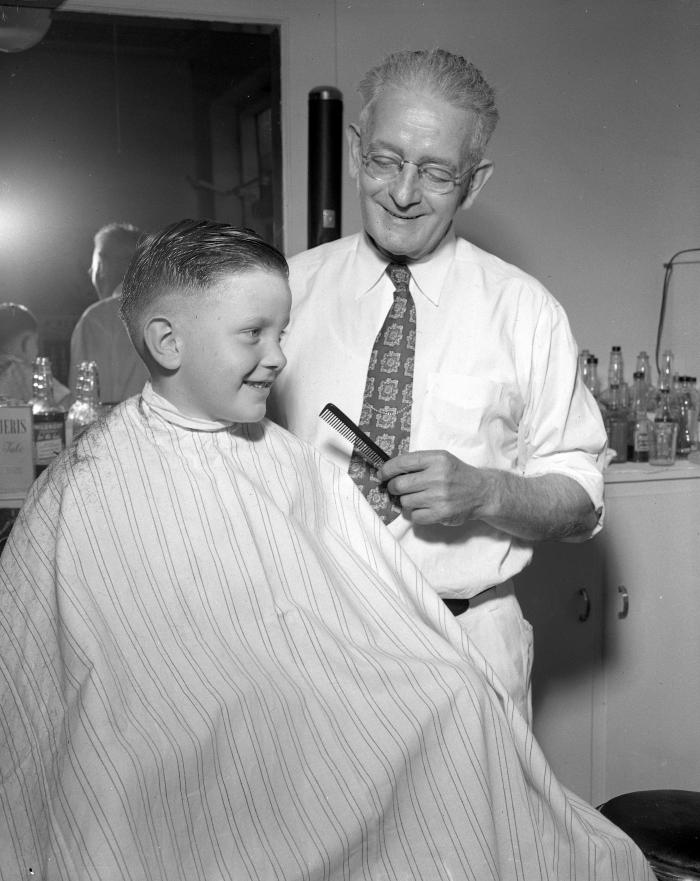 Barbershop, little boys