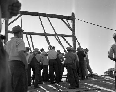 Barn Raising, Grandville, Michigan
