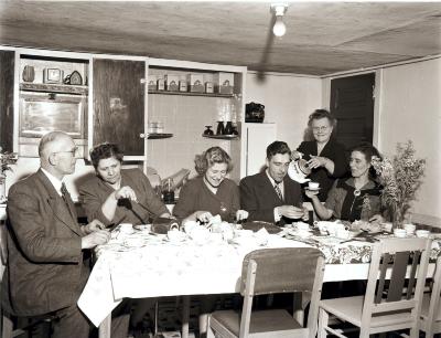 Dutch family at Detlaan home