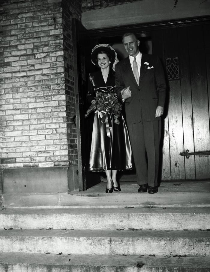 Betty and Gerald R. Ford wedding