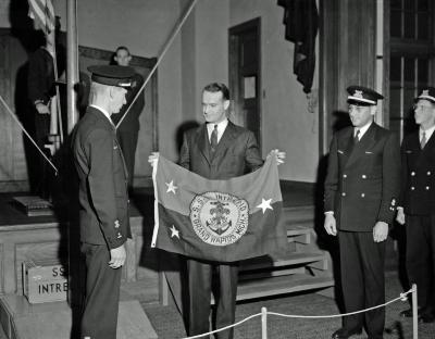 Sea Scouts, flag presentation, Westminster Church