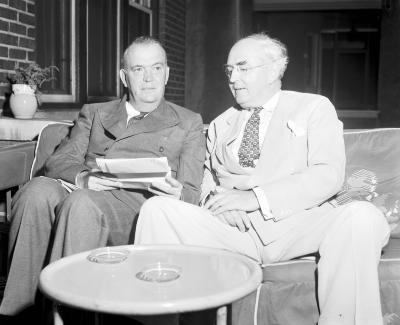 Arthur Vandenberg and Governor Kelly