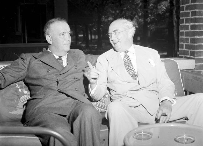 Arthur Vandenberg and Governor Kelly