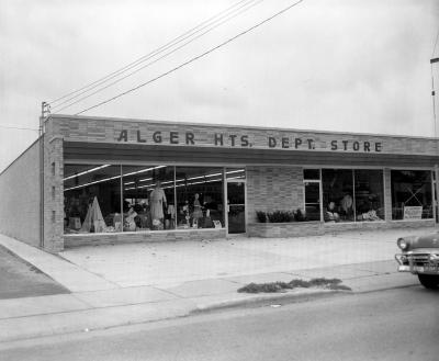 Alger Heights Department Store, exterior