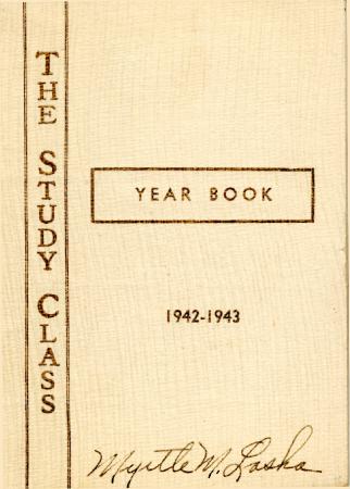 Grand Rapids Study Club Yearbook for 1942-1943