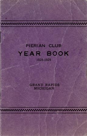 The Pierian Club Yearbook for 1928-1929
