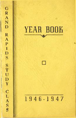 Grand Rapids Study Club Yearbook for 1946-1947