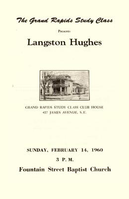 Langston Hughes Lecture