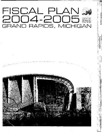 Fiscal Plan excerpts, 2004-2005