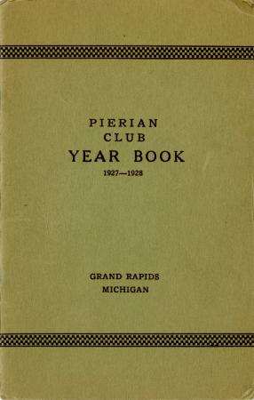 The Pierian Club Yearbook for 1927-1928