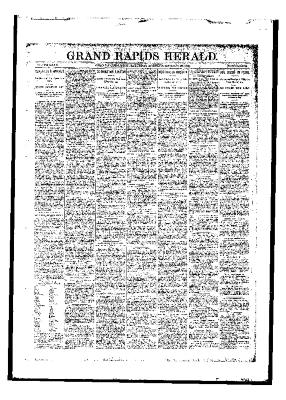 Issue of Grand Rapids Herald for Saturday, October 28, 1893